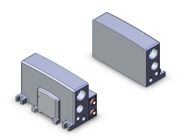 SMC VV5QC41-07C8SD0 4/5 Port Solenoid Valve