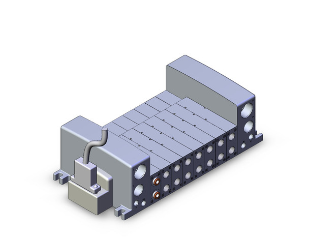 SMC VV5QC41-08N7TFD2 4/5 Port Solenoid Valve