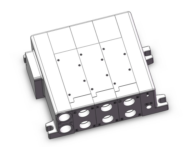 SMC VV5QC51-0304FSD0 Vqc Manifold