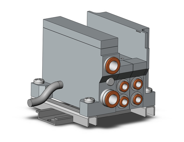 SMC VV5Q21-02N7L0-D 4/5 Port Solenoid Valve