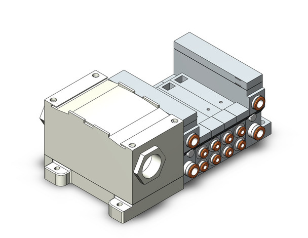 SMC VV5Q21-04C4T0 4/5 Port Solenoid Valve