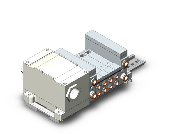 SMC VV5Q21-04C6T0-D 4/5 Port Solenoid Valve