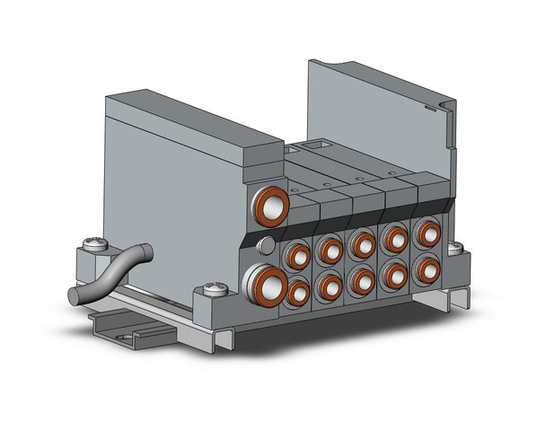 SMC VV5Q21-05N7L0-D 4/5 Port Solenoid Valve