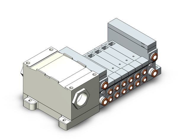 SMC VV5Q21-06C6T0 4/5 Port Solenoid Valve