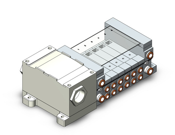 SMC VV5Q21-06N7T0-NS 4/5 Port Solenoid Valve