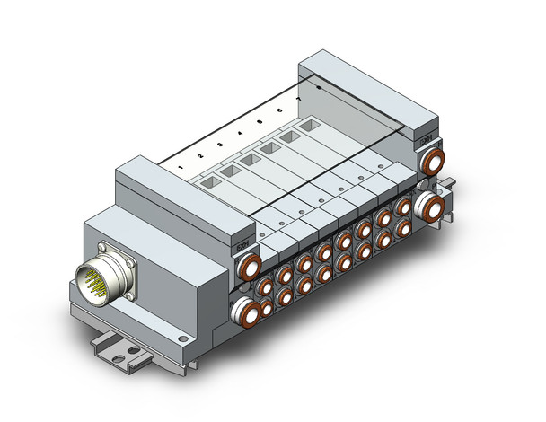 SMC VV5Q21-08N7M0-DNW Vv5Q Manifold