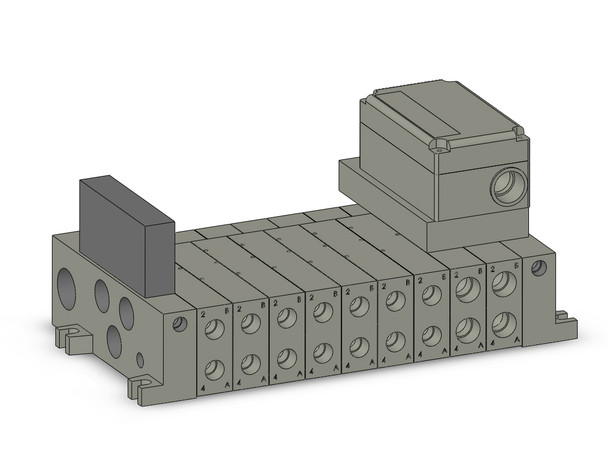 SMC VV5Q41-0902SV-SD Vv5Q Manifold