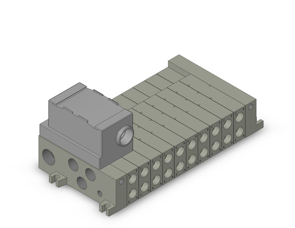 SMC VV5Q41-1003TTD-W Vv5Q Manifold