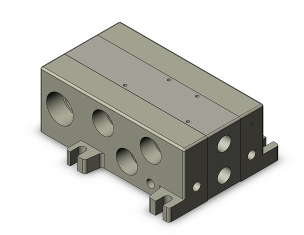 SMC VV5Q51-0103T1-SD Mfld, Plug-In, Vq5000