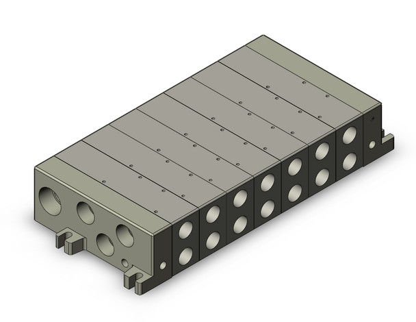 SMC VV5Q51-0704T1-SD Mfld, Plug-In, Vq5000