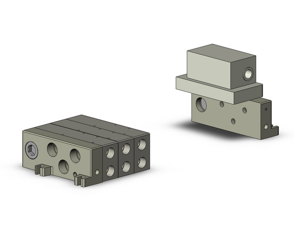 SMC VV5Q51-0904SUQ-W Vv5Q Manifold