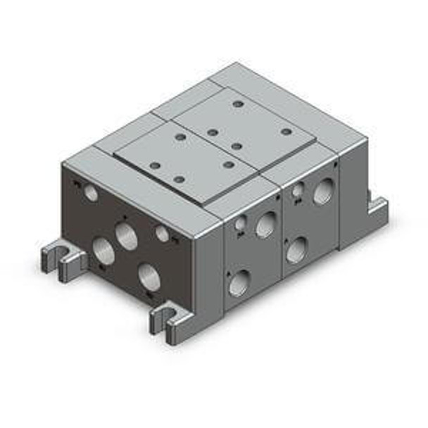 SMC VV715-02R-02D Iso Standard Manifold