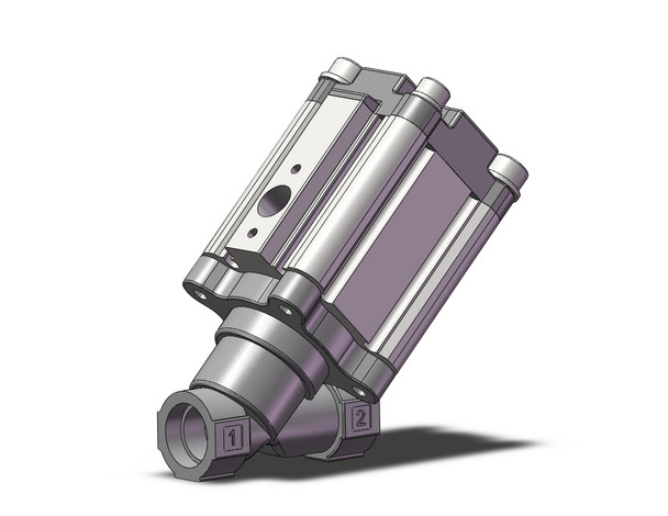 SMC VXB215DHB 2 port valve angle seat valve, air operated