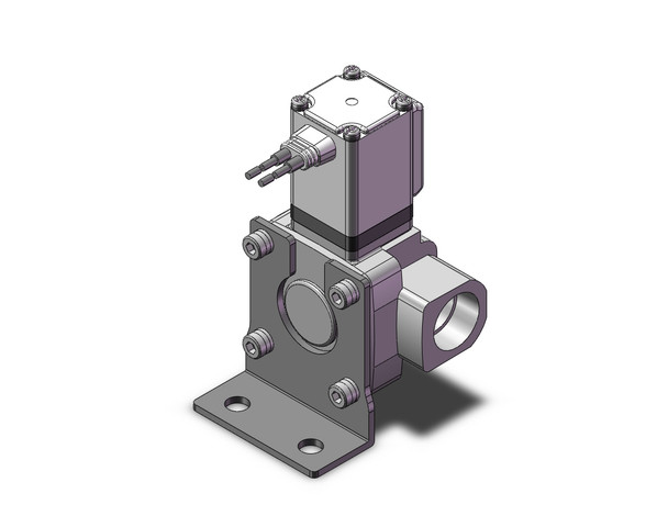 SMC VXD2B0HZ1DBXB Pilot Op 2 Port Solenoid Valve (N.O.)