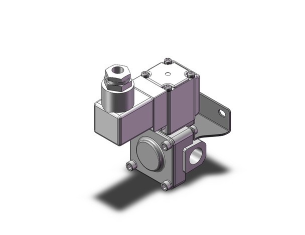 SMC VXD230AGBXB Pilot Op 2 Port Solenoid Valve (N.C.)