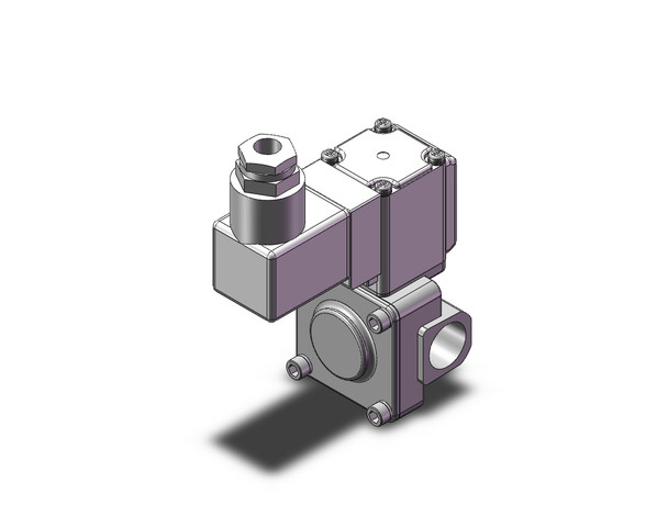 SMC VXD230BH Pilot Op 2 Port Solenoid Valve (N.C.)