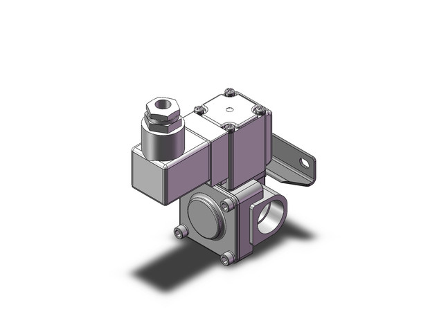 SMC VXD230CGXB Pilot Op 2 Port Solenoid Valve (N.C.)