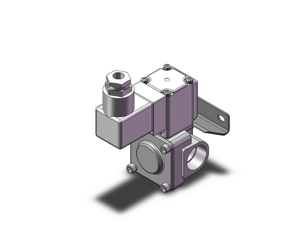 SMC VXD230CZ2ABXB Pilot Op 2 Port Solenoid Valve (N.C.)