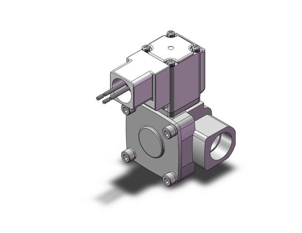 SMC VXD240HSB Pilot Op 2 Port Solenoid Valve (N.C.)