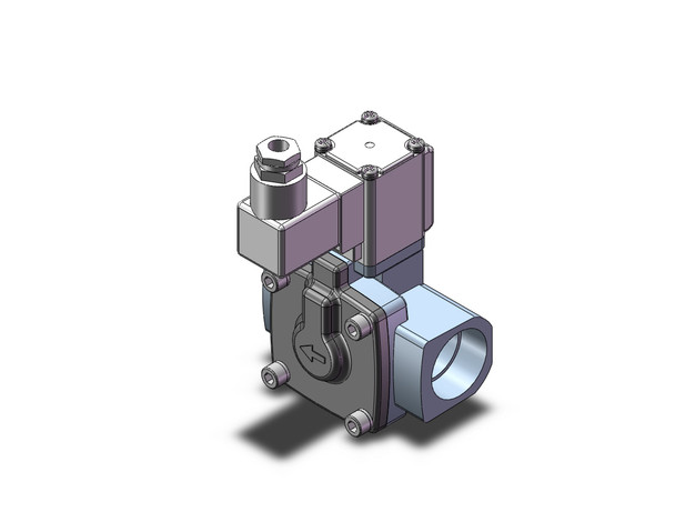 SMC VXD262PZ2AB Pilot Op 2 Port Solenoid Valve (N.C.)