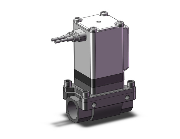 SMC VXZ2A0BA Pilot Op 2 Port Solenoid Valve, (N.O.)