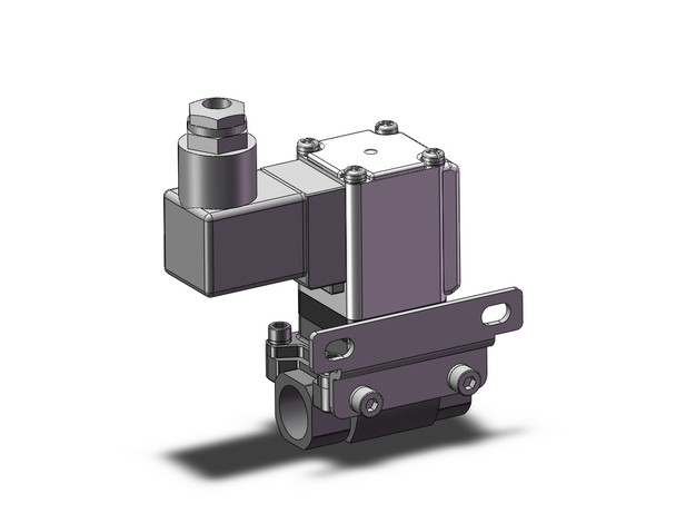 SMC VXZ2A0BZ2ABXB Pilot Op 2 Port Solenoid Valve, (N.O.)