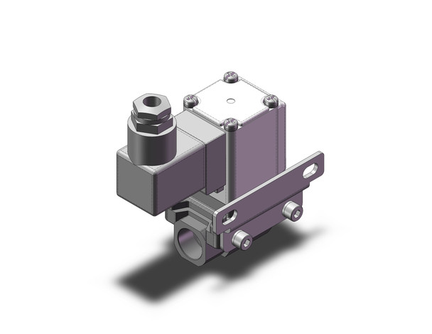 SMC VXZ230BZ2AXB Pilot Op 2 Port Solenoid Valve, (N.C.)