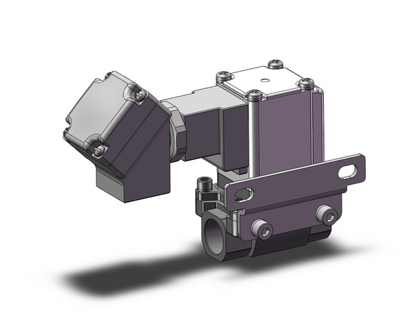 SMC VXZ230BZ2KXB Pilot Op 2 Port Solenoid Valve, (N.C.)