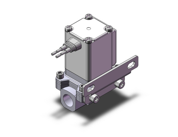 SMC VXZ232CABXB Pilot Op 2 Port Solenoid Valve, (N.C.)