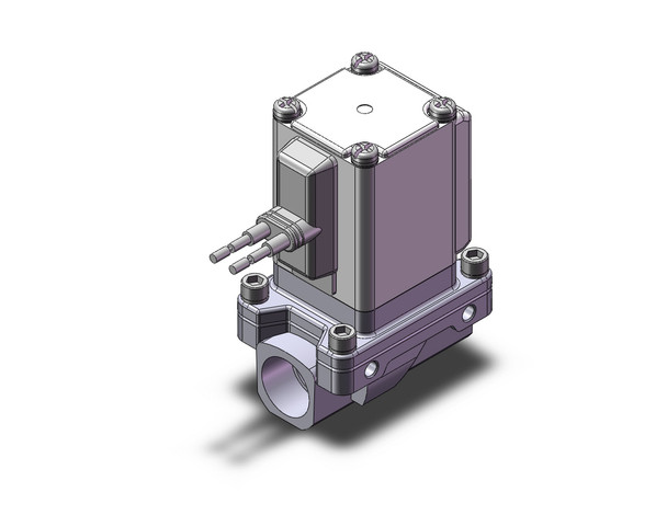 SMC VXZ232DFB Pilot Op 2 Port Solenoid Valve, (N.C.)