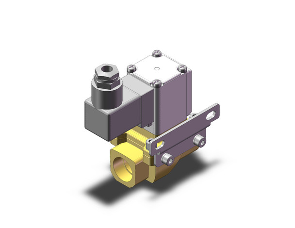 SMC VXZ240FGBXB 2 port valve pilot op 2 port solenoid valve, (n.c.)