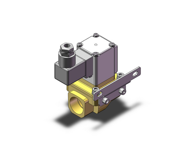 SMC VXZ252HGBXB 2 port valve pilot op 2 port solenoid valve, (n.c.)