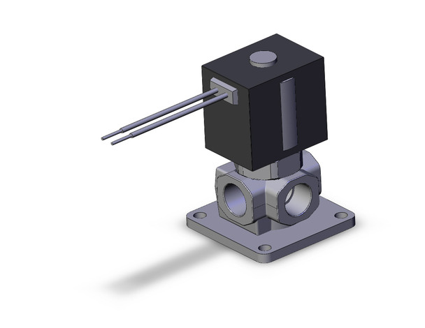 SMC VX3130M-02-5G1-B Direct Op 3 Port Solenoid Valve, N.C.