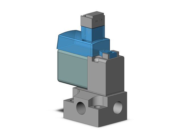 SMC V114T-6LNZ-M5 Valve, Sol, Base Mt (Dc)