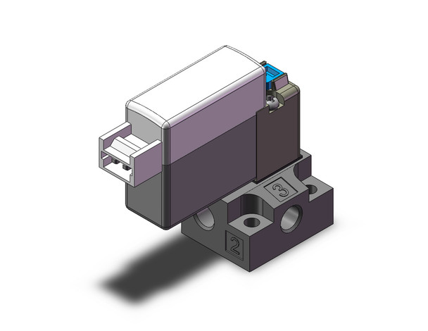 SMC 10-V114A-5MOU-M5 3 Port Solenoid Valve