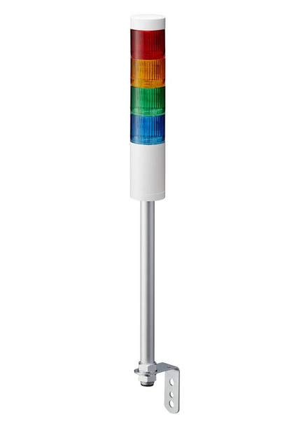 Patlite Manual Signal Tower LR5-401LJNW-RYGB