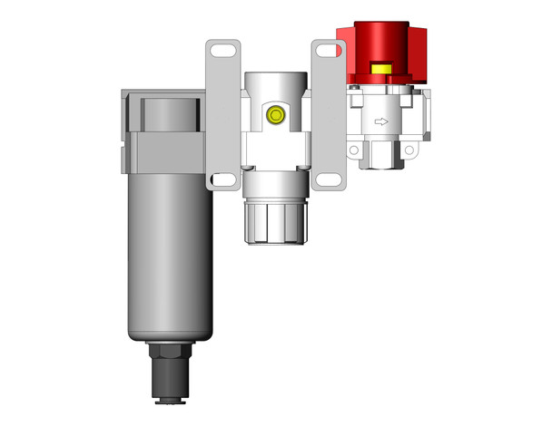 SMC AC25B-02DG-V-R-A F/R Combo Modular