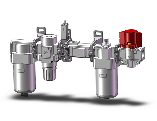 SMC AC40-04-KSV-B F/R/L Combo Modular