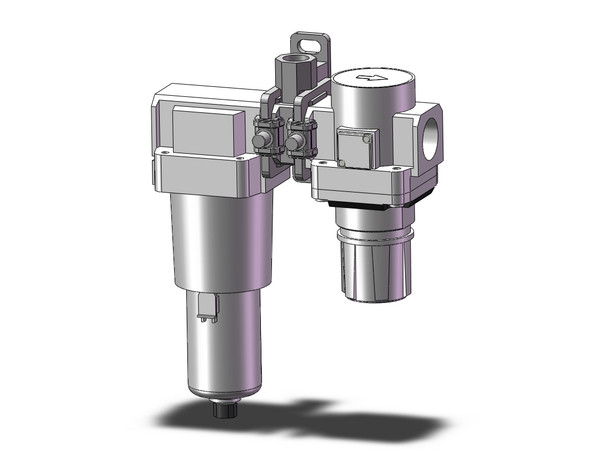 SMC AC60B-N10-T-2Z-B F/R Combo Modular