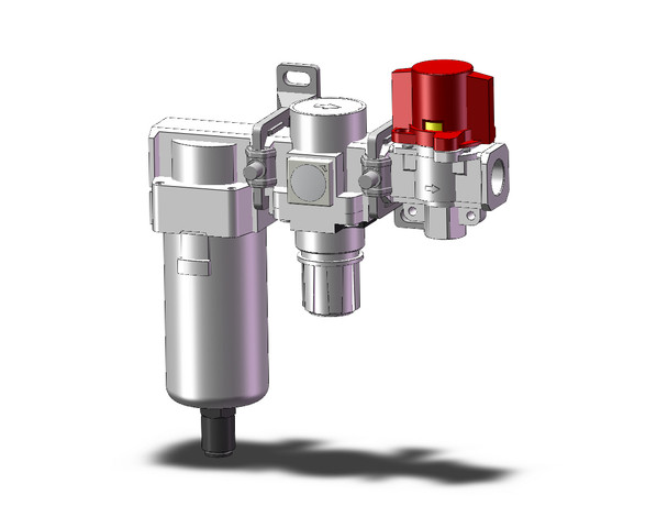 SMC AC40B-N04DE-V-Z-B Modular F.R.L.