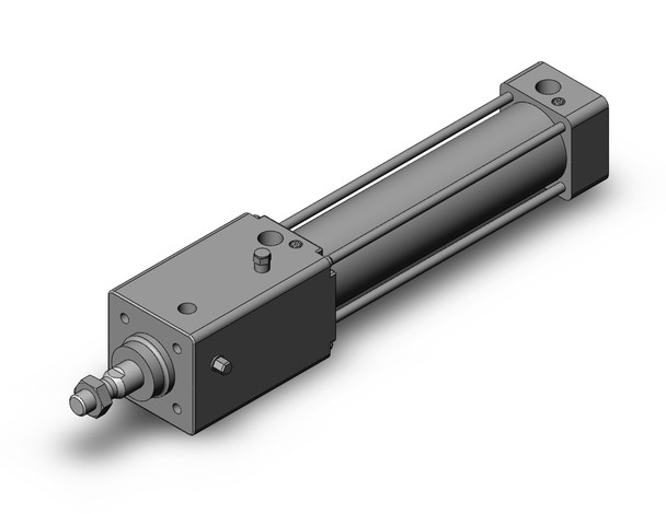 SMC C95NB40-125-D iso tie rod cylinder w/lock cylinder, c95n, tie rod