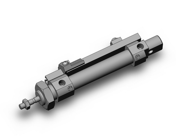 SMC CD85N10-25C-A Cylinder, Iso, Dbl Acting