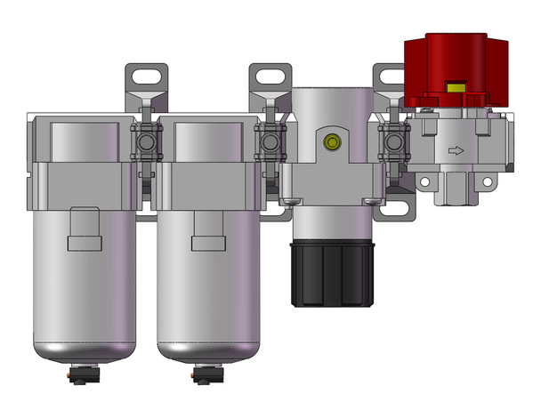 SMC AC40C-04-V1-A F/Ms/R Combo Modular