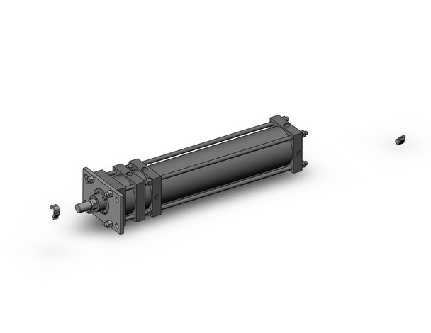 SMC CDL1F125-500B-A93L Cylinder With Lock, Cl1, Tie Rod