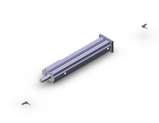 SMC CE1G32-200L-M9BAV Cyl, Scale, W/Connector