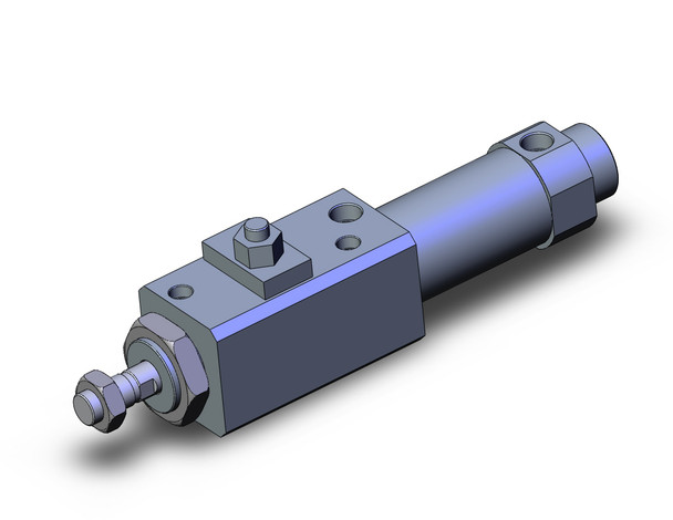 SMC CLM2B40-25-D Round Body Cylinder W/Lock