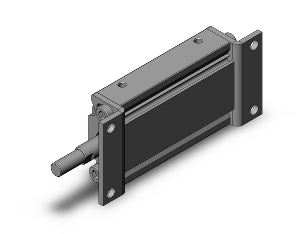 SMC CQUM25-40M Cyl, Compact, Plate Type