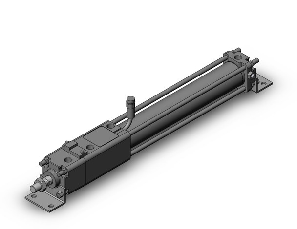 SMC CE2L40-250H Stroke Reading Cylinder W/Lock