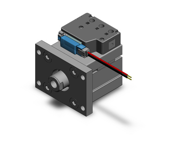 SMC CVQF32-15-M9NLS-5M compact cylinder w/valve compact cylinder with solenoid valve