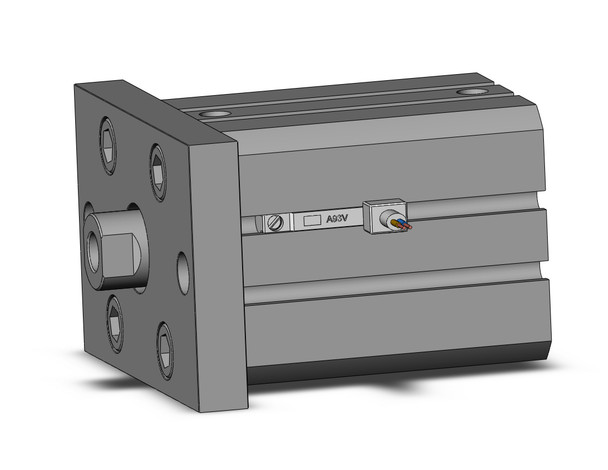 SMC CDQSF25-20D-A93VLS Cylinder, Compact